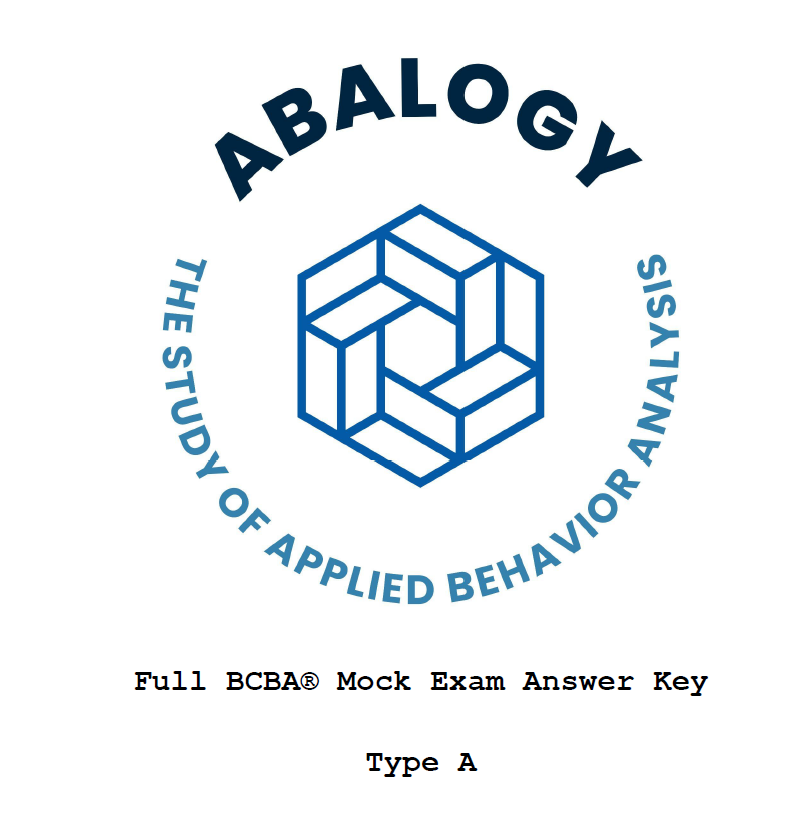 Full BCBA® Mock Exam - Type A